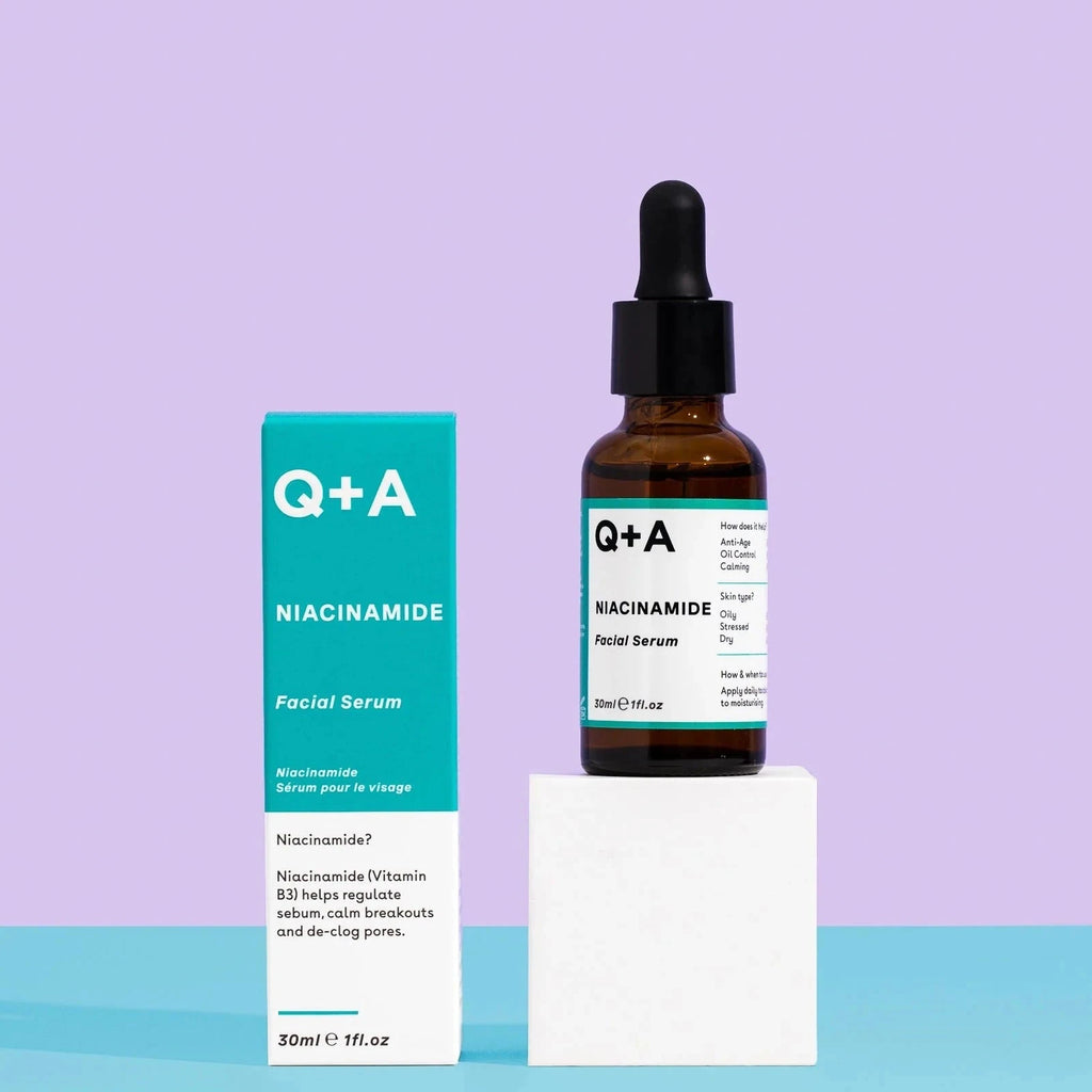 Q+A Niacinamide facial serum