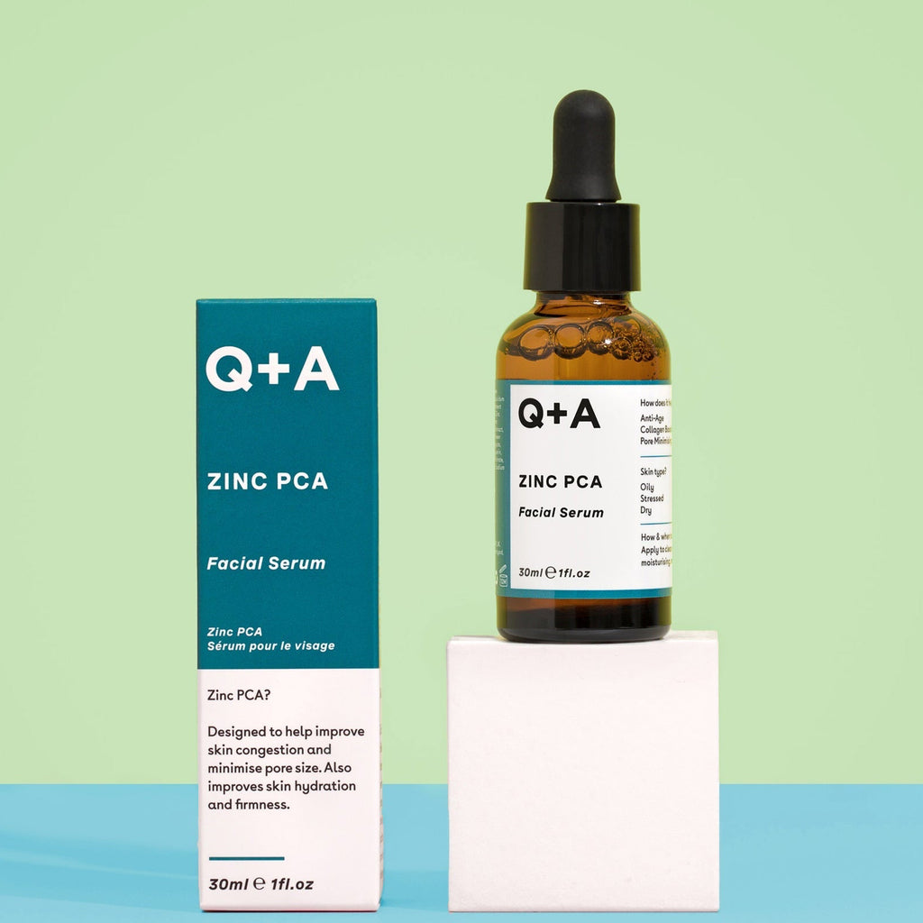 Q+A Zinc PCA facial serum
