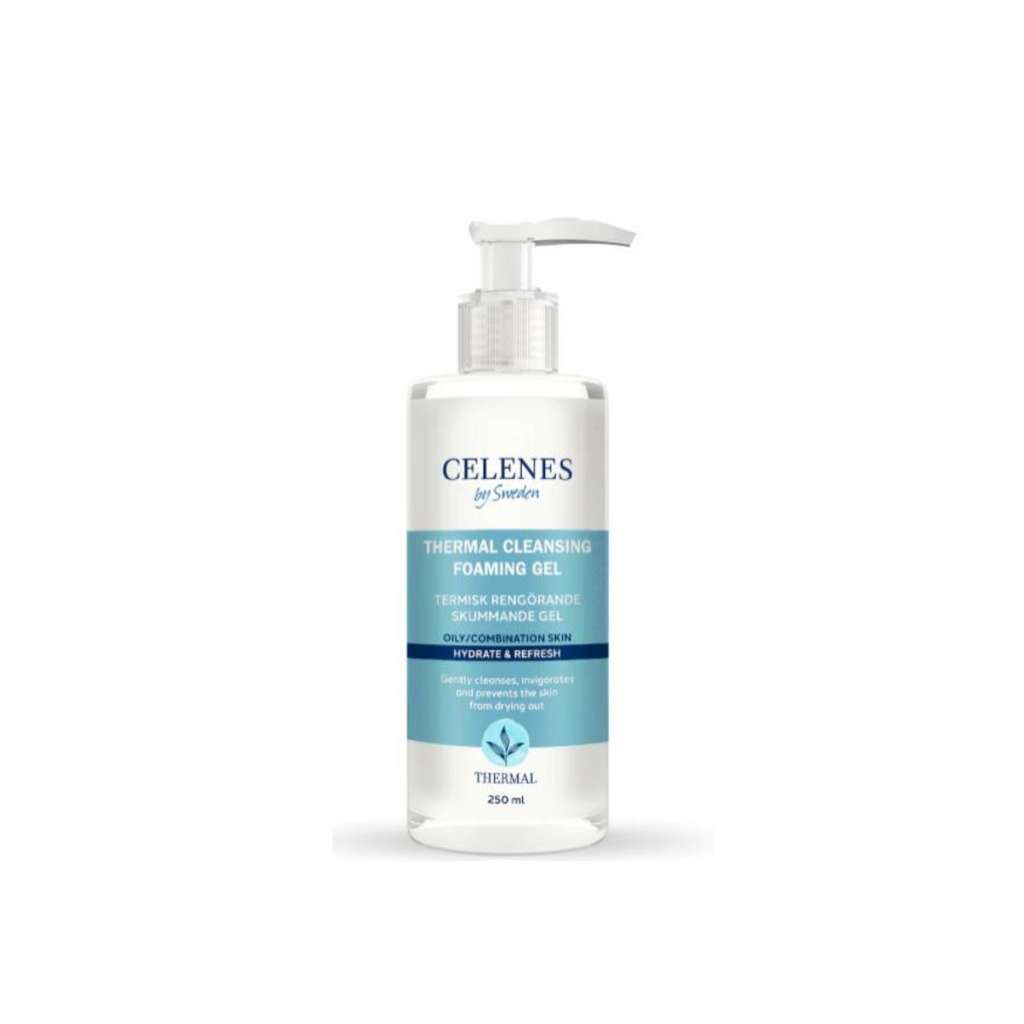 Celenes thermal cleansing foaming gel for oily skin